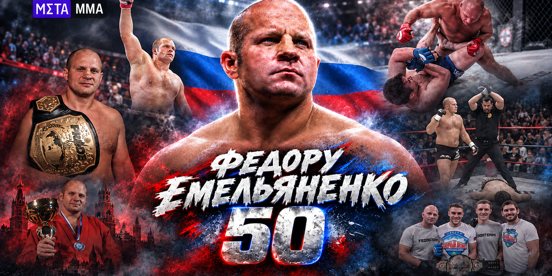 Влюбил Россию в MMA, стал культовым бойцом и кумиром нескольких поколений: Федору Емельяненко – 50 лет