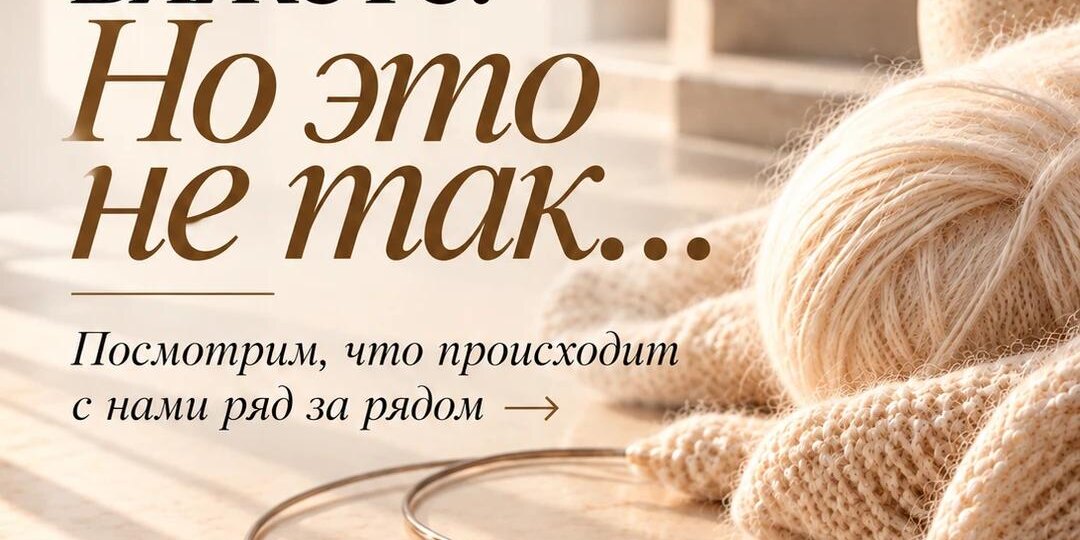 ❤️ Вязание делает для нас больше, чем кажется