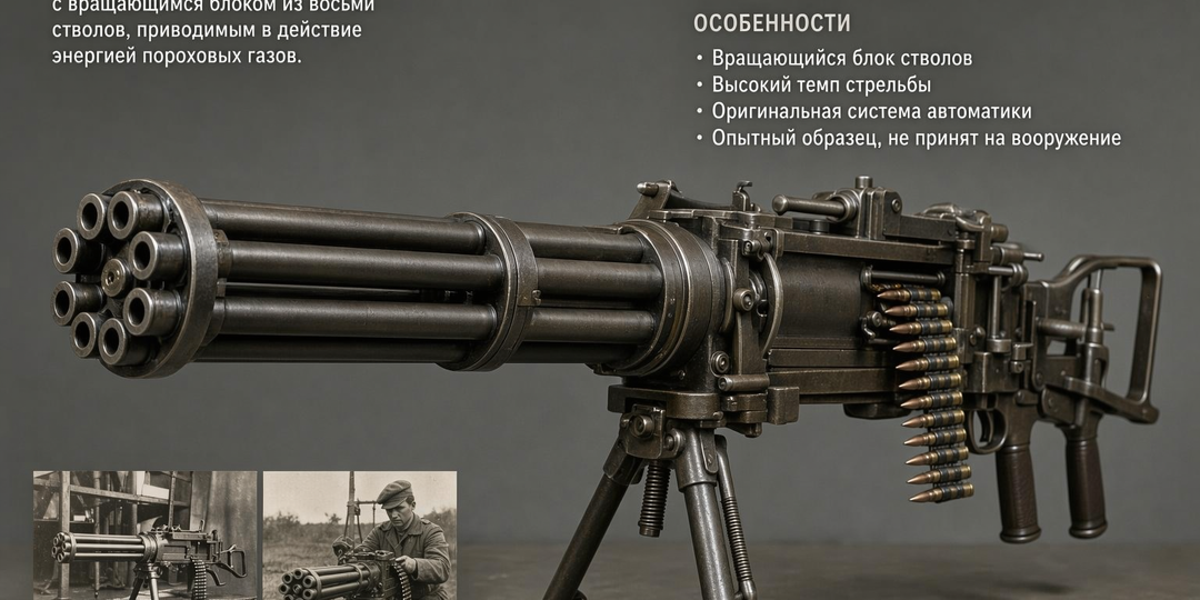 «Один заменял авианалёт»: почему советский 8-ствольный пулемёт Слостина напугал военных