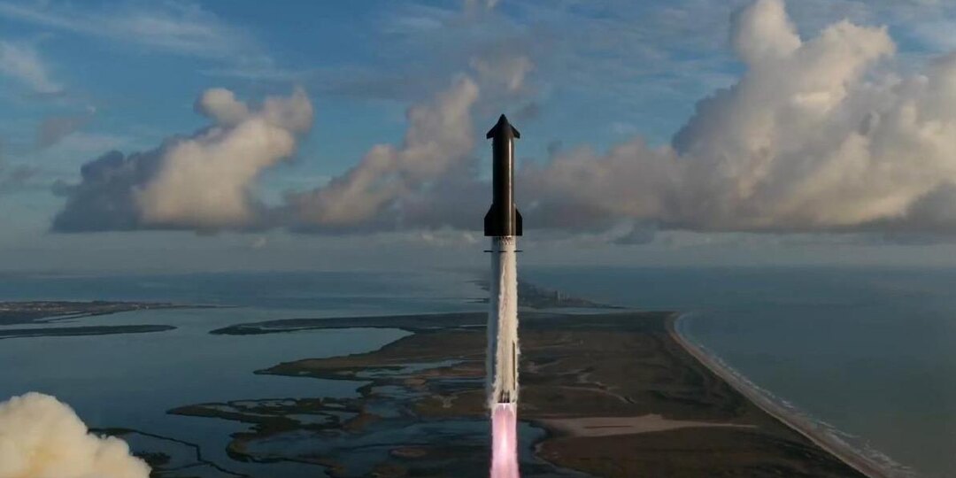 SpaceX впервые отправила ракету Starship в полноценный космический полет