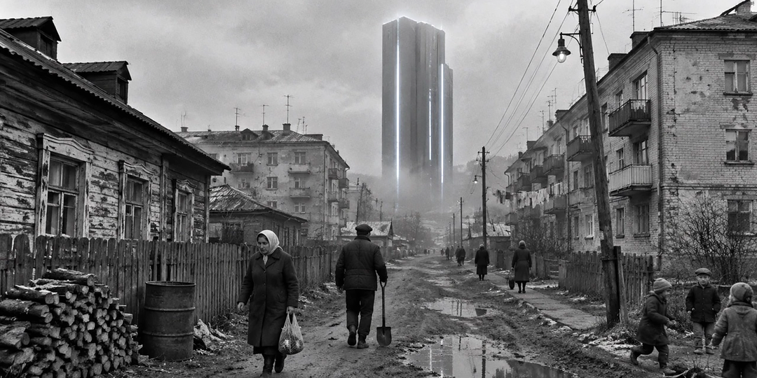 На архивной фотографии 1933 года запечатлено здание из далёкого будущего?