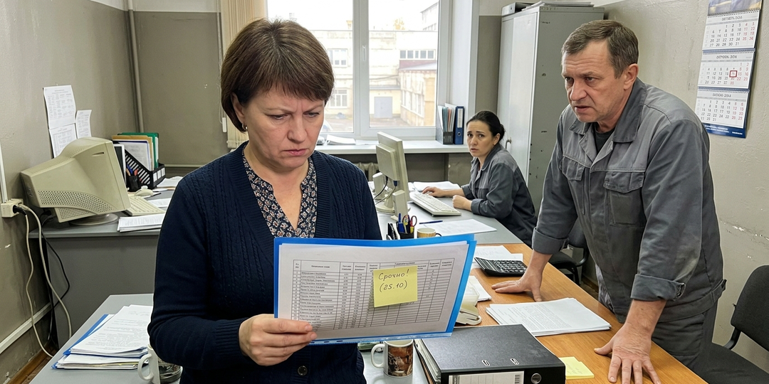 Начальник принёс чужой отчёт на подпись