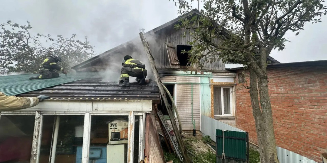В Щекинском районе при пожаре погиб человек: СК проводит проверку