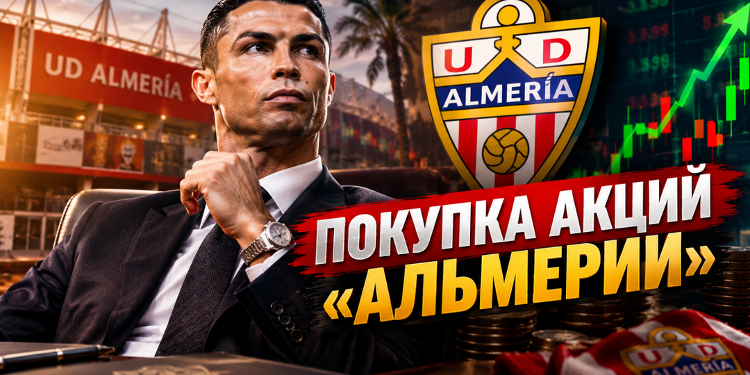 Покупка Роналду 25% акций «Альмерии» через CR7 Sports Investments
