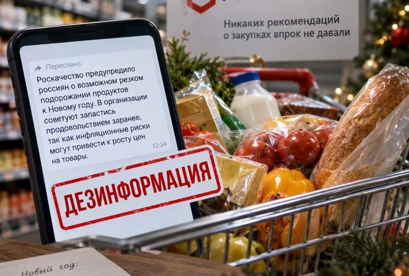 Продуктовый ажиотаж перед Новым годом оказался фейком