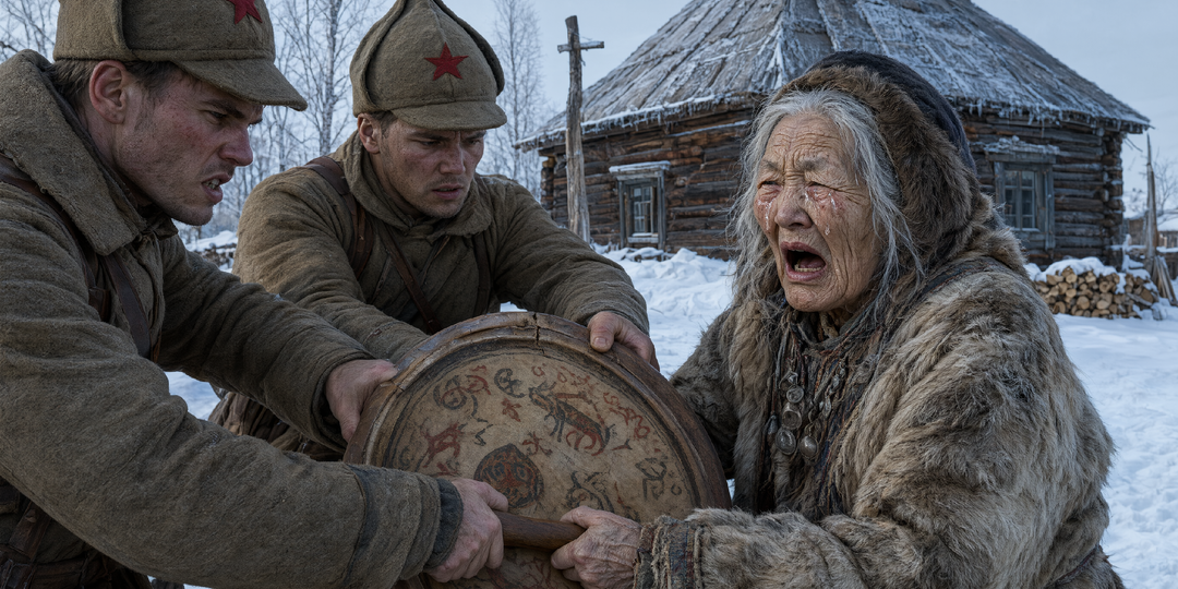 92-летняя шаманка Угбугэ отказалась отдать бубен красноармейцам - через 3 дня ее ждал расстрел