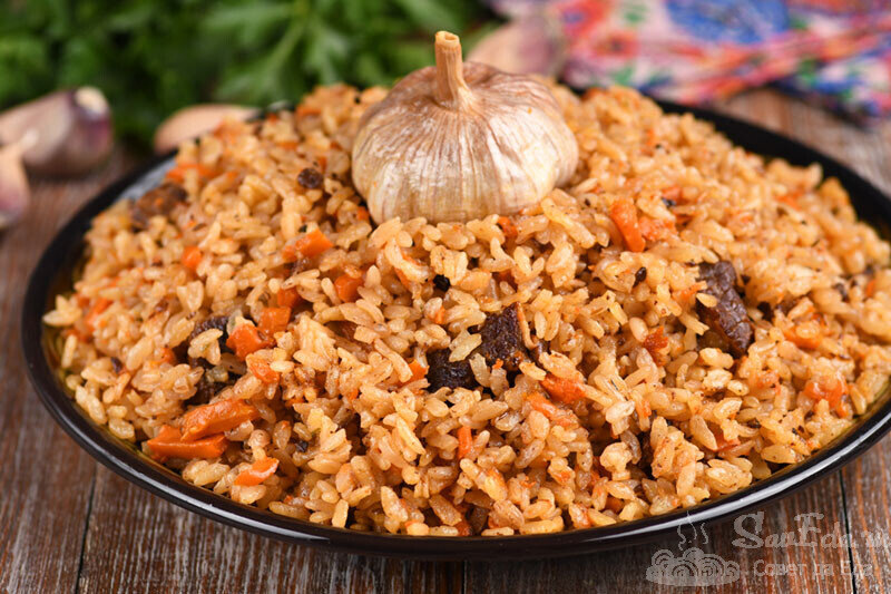 Настоящий плов по-фергански в домашнем казане: вкус и аромат просто замечательные!