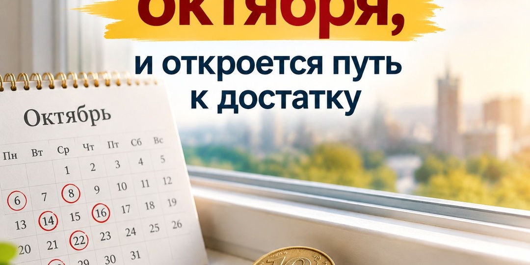 Положите монету на окно в эти даты октября, и откроется путь к достатку
