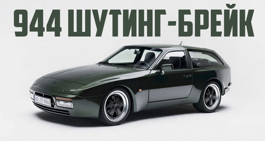 Carpoint начал переделывать Porsche 944 в стильные шутинг-брейки