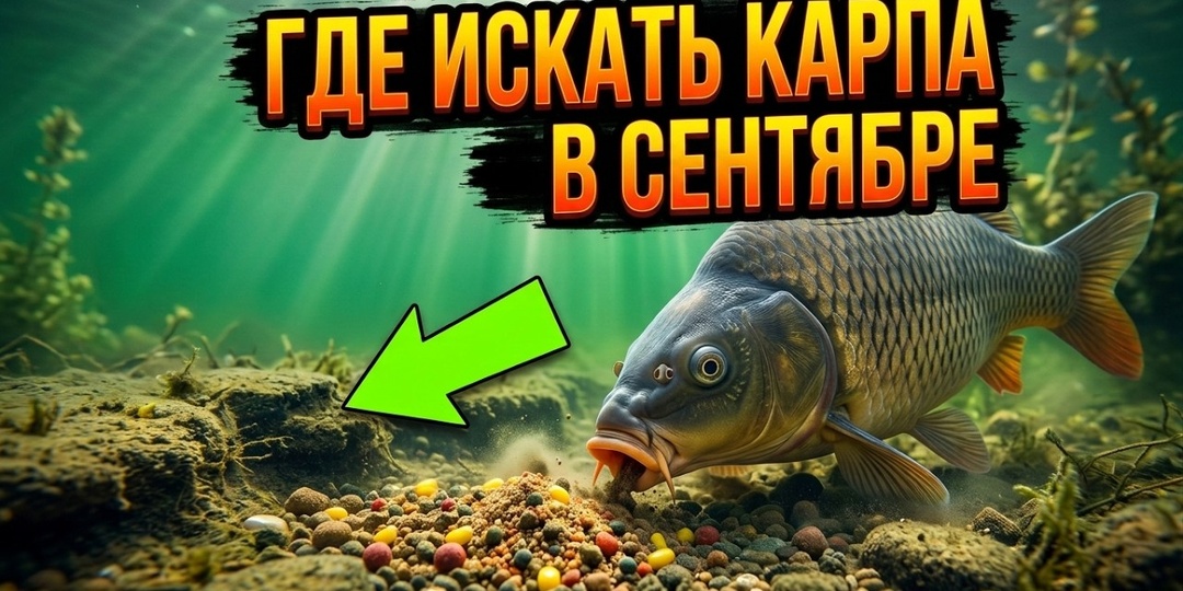 Как ловить карпа в сентябре: полный разбор тактики для переходного периода, когда рыба уходит на глубину и меняет вкусы.