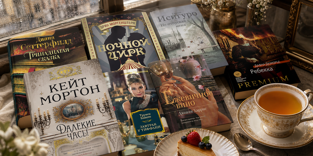 7 книг для тихой октябрьской субботы