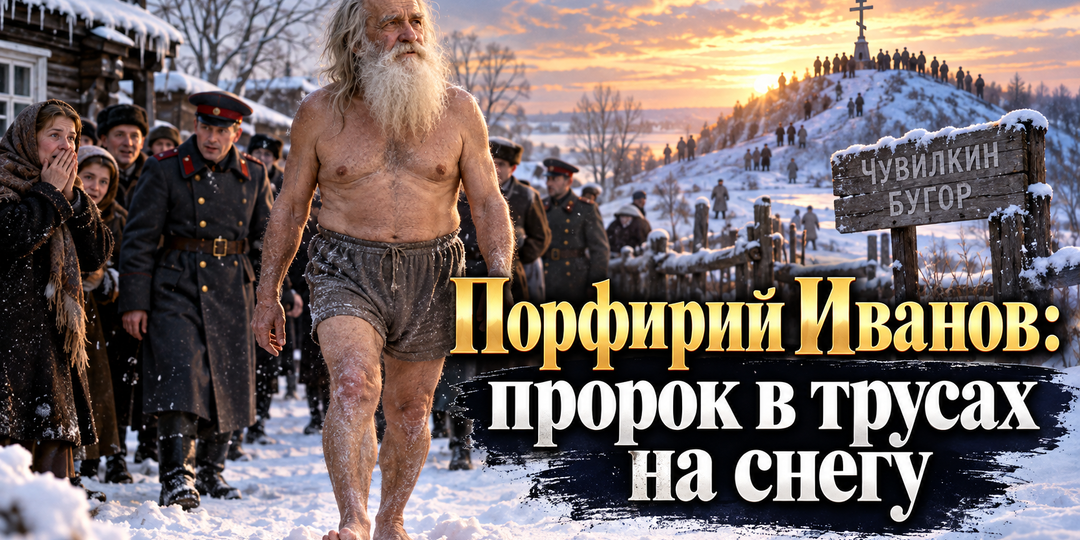 Порфирий Иванов: пророк в трусах на снегу