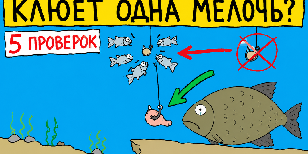 Синдром «спортивного зачета»: Почему клюёт одна мелочь и где прячется крупный трофей?