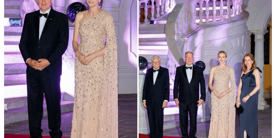 Принцесса Шарлен в Elie Saab против Каролины в Chanel: кто стал главной звездой банкета в Монако?
