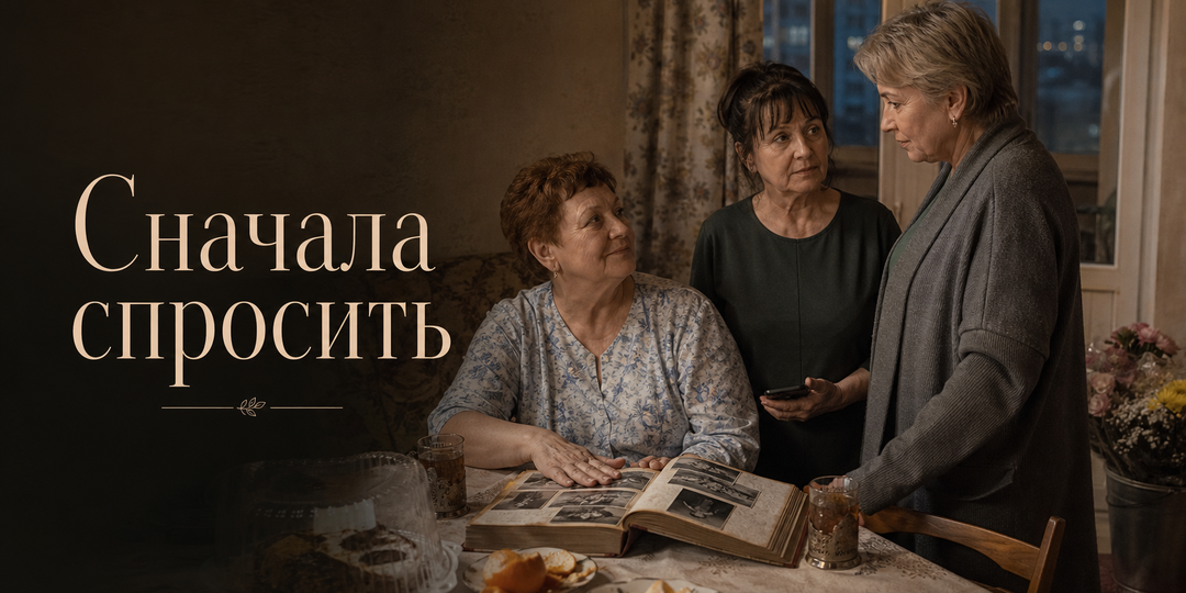 Сначала спросить