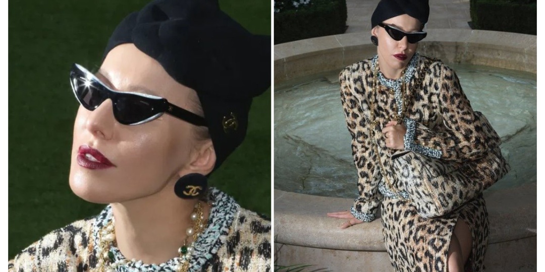Ксения Собчак показала как носить леопардовый Chanel у парижского «Ритца»: разбираем новый выход