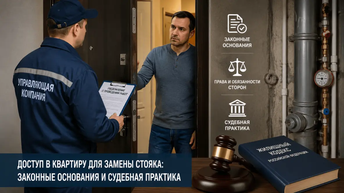 Судебная практика по доступу к стоякам