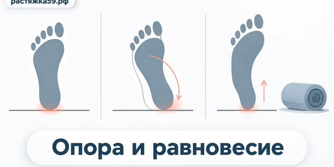 Слабый голеностоп и неуверенная ходьба — упражнения дома