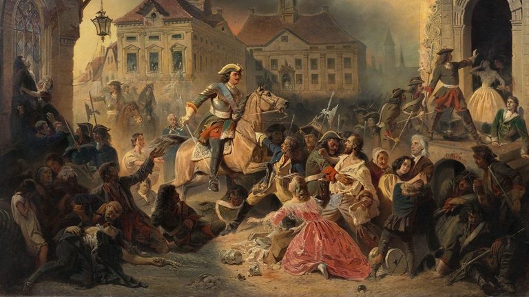 Что происходит на этой картине Николая Зауервейда?