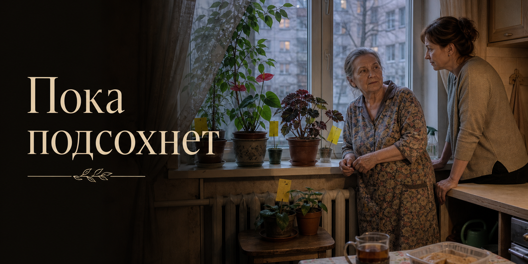Пока подсохнет