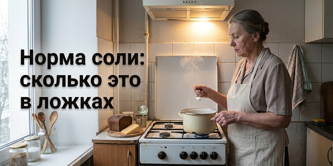 Норма соли: сколько это в ложках и почему цифра меньше, чем кажется