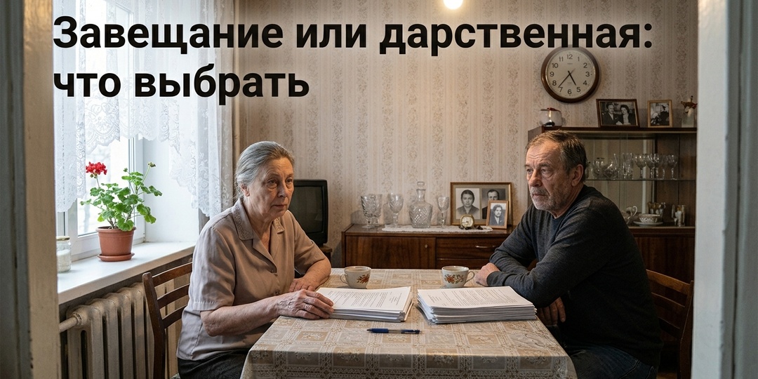 Завещание или дарственная: что выбрать и чем они различаются по последствиям