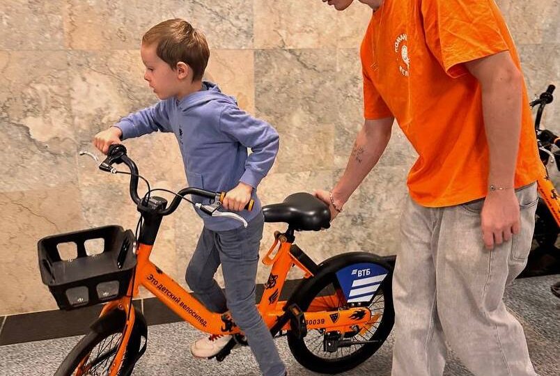 🚲 Велобайк на фестивале «Наука 0+»