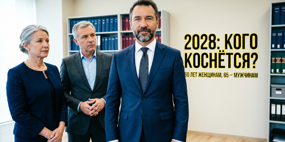 Пенсионный возраст в 2028: кого коснётся финальный этап реформы