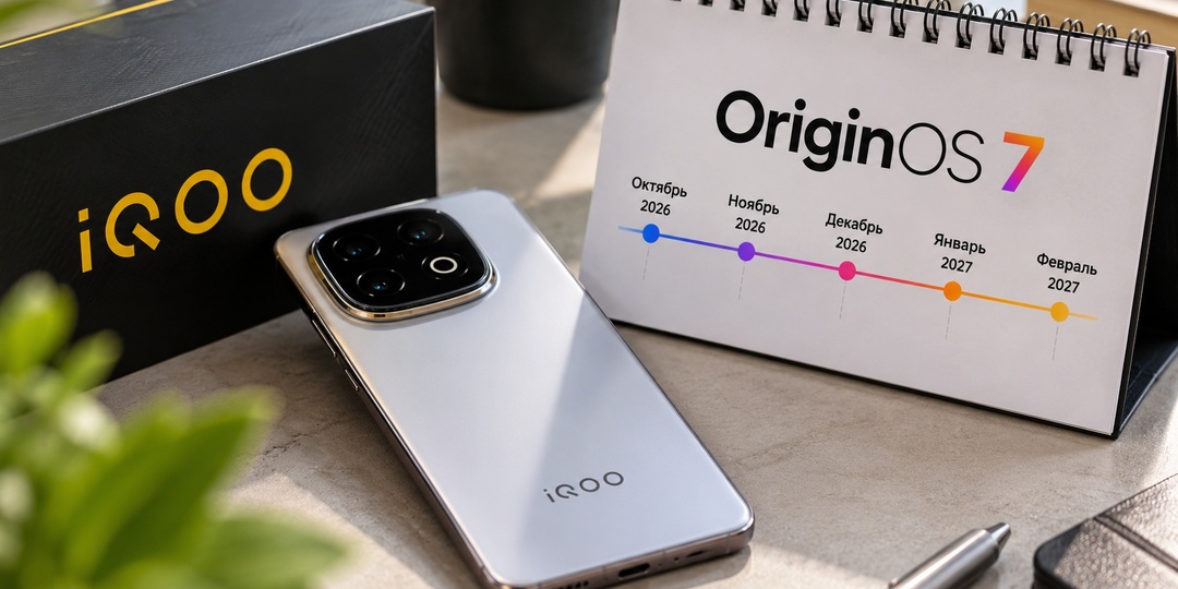 iQOO выпустила график OriginOS 7 для России: какие смартфоны обновятся и когда