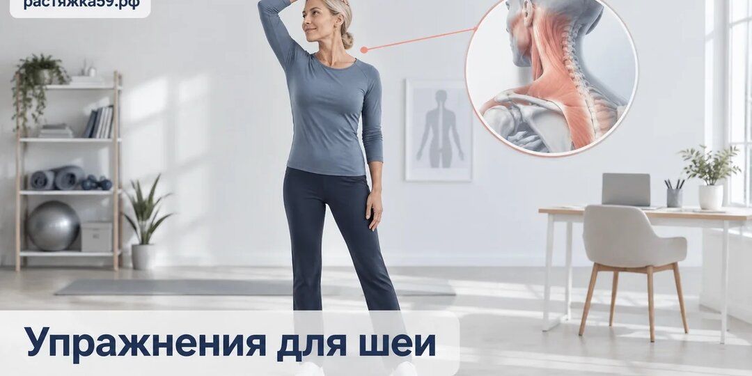 5 безопасных упражнений для шейно-грудного перехода при сидячей работе