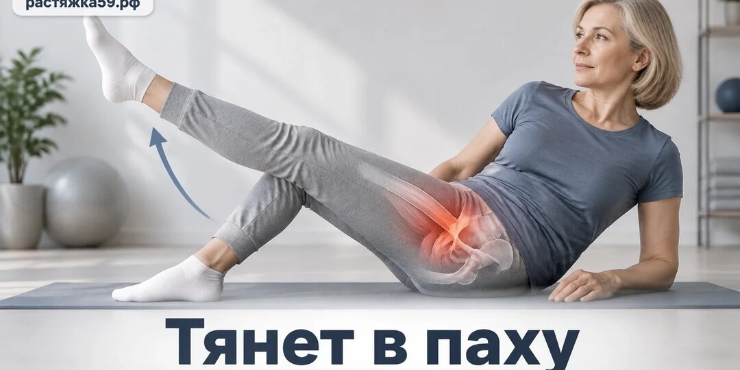 Тянет в паху при подъёме ноги — как бережно разгрузить сгибатели бедра
