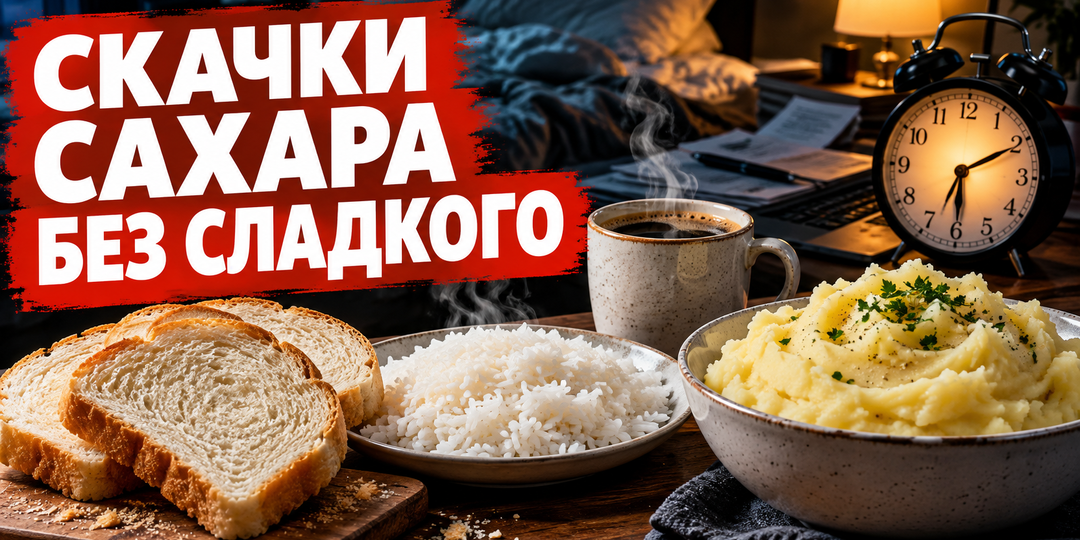 Резкие скачки сахара: что их провоцирует, кроме сладкого?