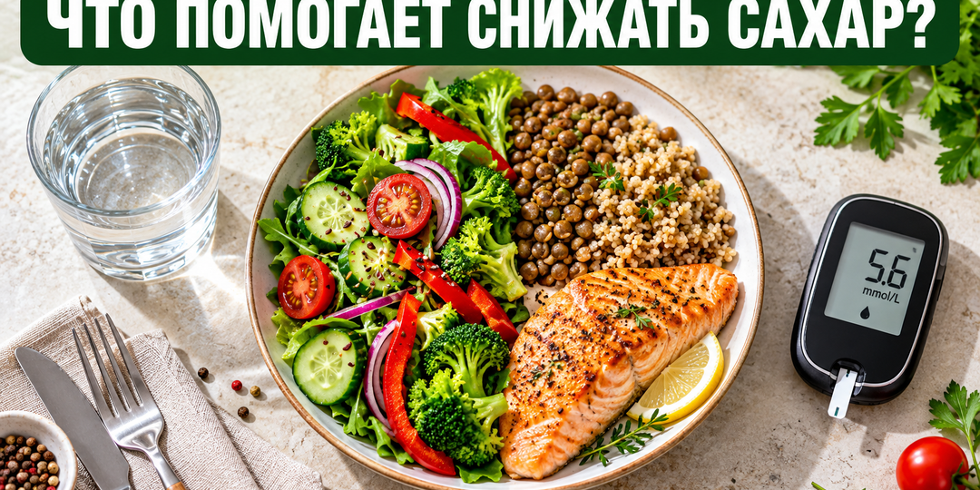 Какие продукты снижают сахар в крови естественным путем?