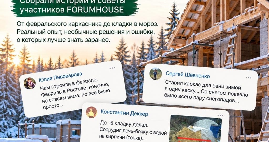 А вы зимой строите