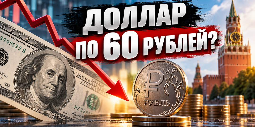 Доллар по 60 рублей? Эксперт назвал условия, при которых это может стать реальностью