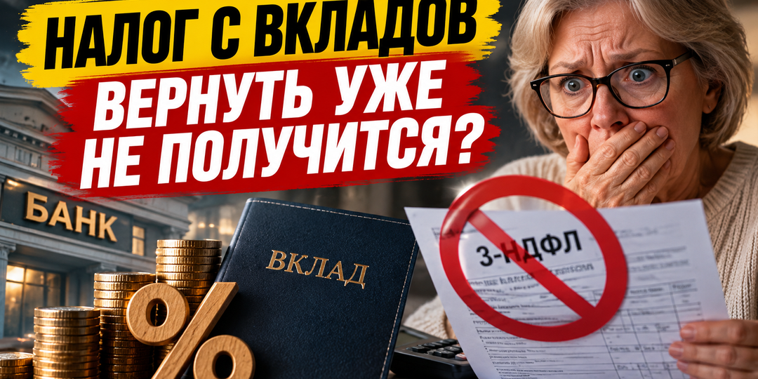 ФНС изменила правила: почему вкладчики больше не смогут вернуть налог с процентов