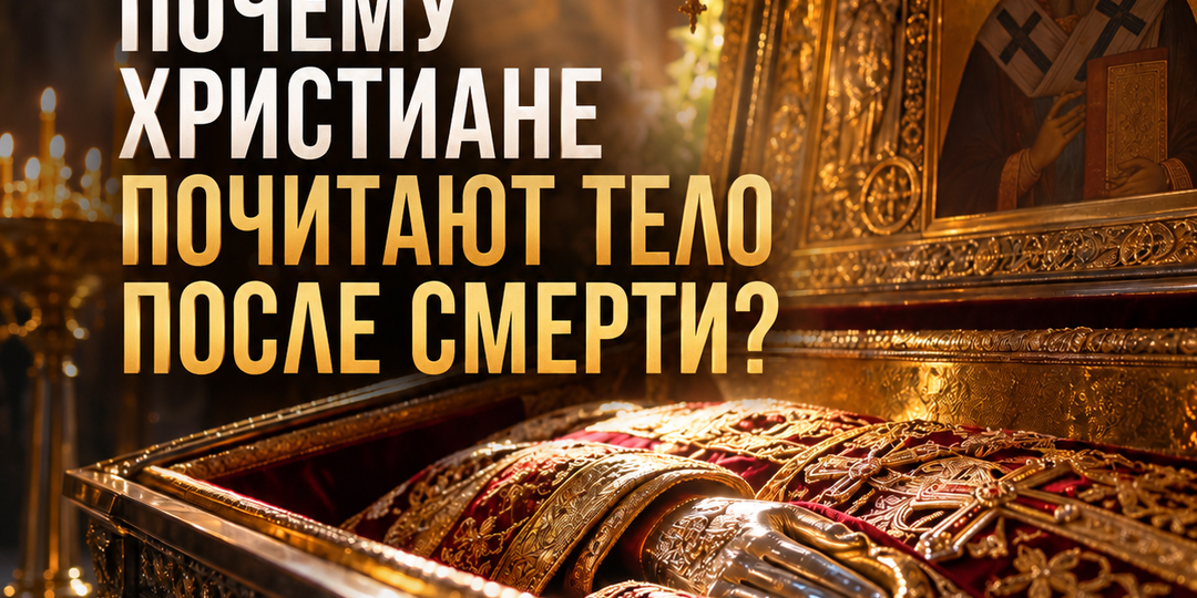 Почему христиане почитают тело после смерти ?
