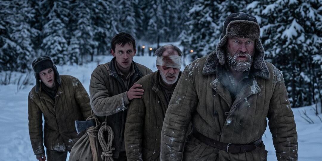 Сбежав из ГУЛАГа, заключённые преодолели 2000 километров на север без карты и запасов пищи.
