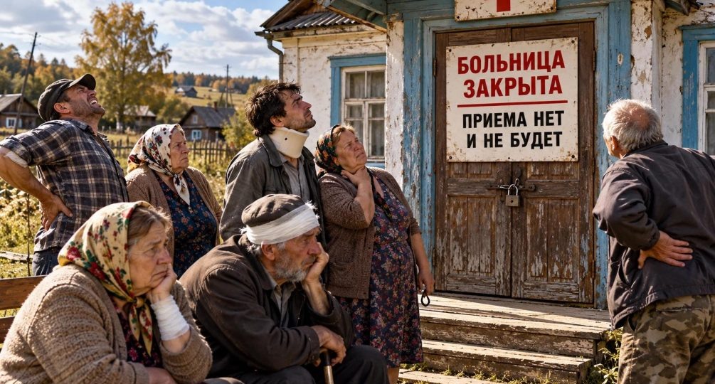 «Денег нет, но вы лечитесь»: в Совфеде предложили ради экономии бюджета позакрывать сельские больницы. А Путин?