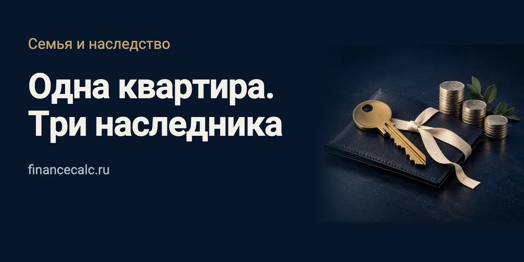 Квартиру унаследовали трое: кто может получить её целиком с компенсацией