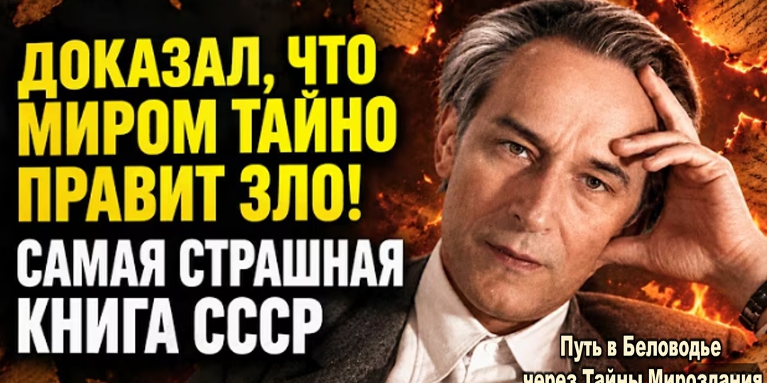 АНДРЕЕВ раскрыл: зло на Земле НЕ СЛУЧАЙНО. Рукопись УНИЧТОЖИЛИ, а его посадили на 25 ЛЕТ