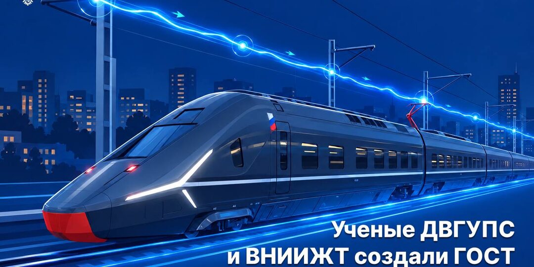 ⚡️ДВГУПС и ВНИИЖТ разработали ГОСТ для ВСМ