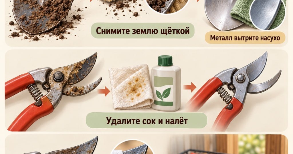 Готовим инвентарь к зиме правильно