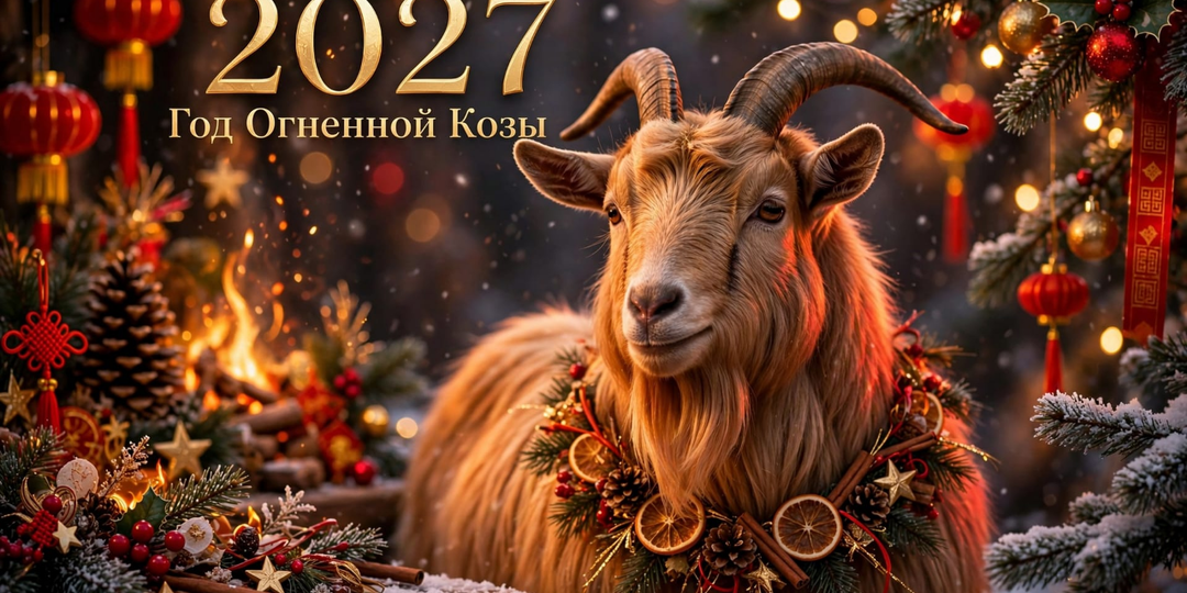🎄 Главные правила новогоднего меню Огненной Козы - для уютного и удачного праздника