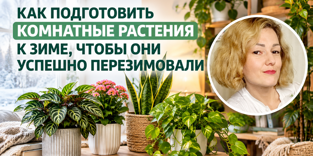 Как подготовить комнатные растения к зиме, чтобы они успешно перезимовали
