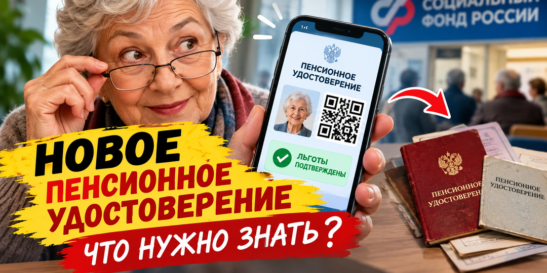 Новое пенсионное удостоверение с QR-кодом: нужно ли менять старое и как получить