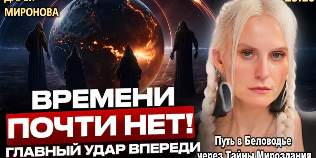 ПОСЛЕДНИЙ ЭТАП ЗАПУЩЕН! МНОГИЕ НЕ ВЫДЕРЖАТ того, что готовится для Земли! ДАРЬЯ МИРОНОВА