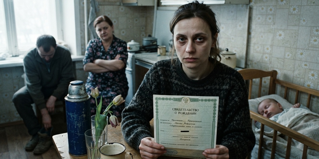Дочь родилась без отца в графе
