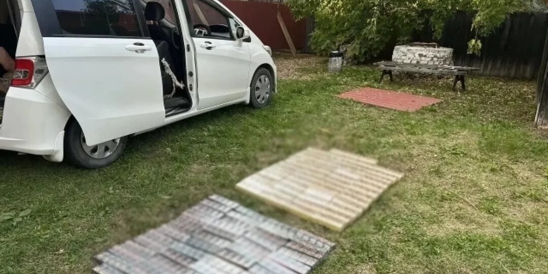 Полицейские изъяли 2,5 тысячи пачек немаркированных сигарет под Тюменью