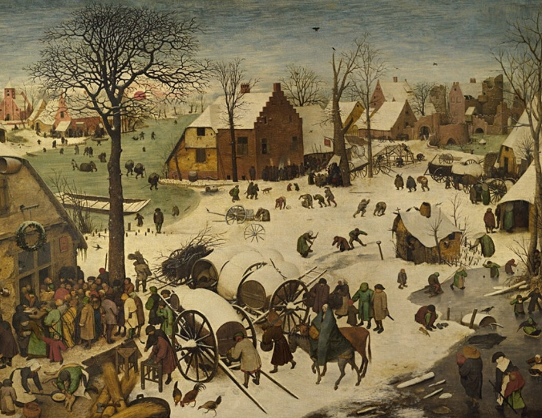 Питер Брейгель Старший. Перепись в Вифлееме. 1566 г.